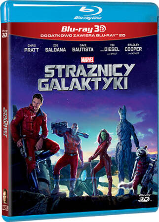 Guardians of the Galaxy blu-ray 3D