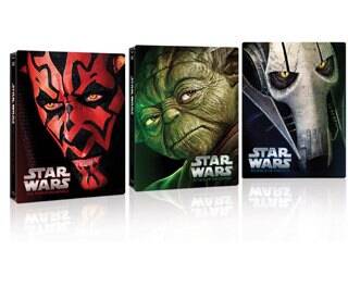 Gwiezdne Wojny Prequel Trilogy SteelBook - 3 Blu-ray