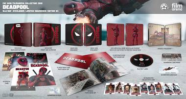 DEADPOOL FullSlip + Lenticular Magnet EDITION 1 Steelbook Limited Collector's Edition numbered (Blu-ray)