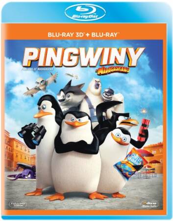 Pingwiny Z Madagaskaru [Blu-ray 3D + Blu-ray]