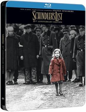 Lista Schindlera 25 rocznica Steelbook [2 Blu-ray]