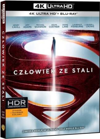 Człowiek Ze Stali [4K UHD + Blu-ray]
