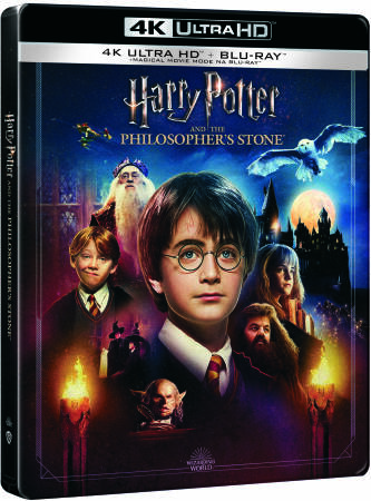 Harry Potter i kamień filozoficzny. Magical Movie Mode Steelbook- 4K UHD + 2 Blu-ray