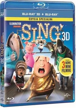 Sing 3D [Blu-ray 3D + Blu-ray] 