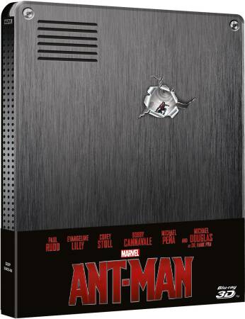 ANT-MAN - Steelbook [Blu-ray3D + Blu-ray]