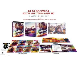 Szybcy i wściekli Steelbook - 4K UHD + Blu-ray 20th ANIVERSARY