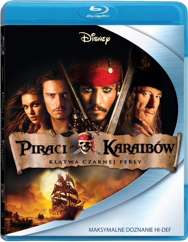 Ile Jest Czesci Piratow Z Karaibow Piraci z Karaibów - Klątwa czarnej perły Blu-ray - sklep BlueDvd.pl