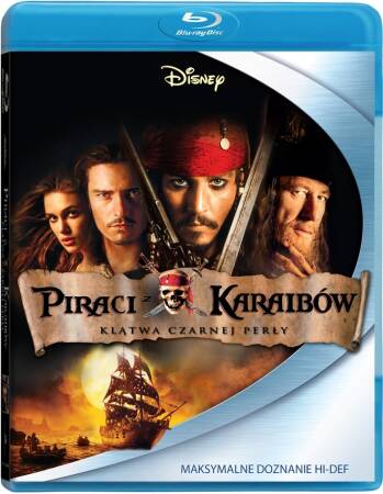 Piraci z Karaibów Klątwa czarnej perły - Blu-ray