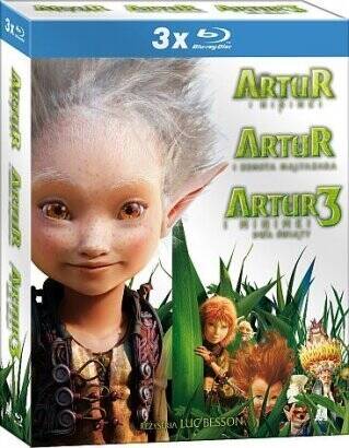 Artur i Minimki - 3 Blu-ray