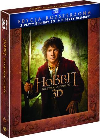 Hobbit: Niezwykła podróż - Edycja rozszerzona [2 Blu-ray 3D +3 Blu-ray]