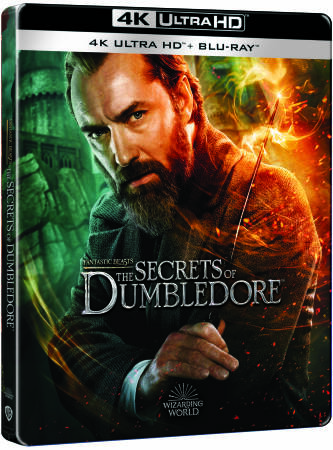 Fantastyczne zwierzęta Tajemnice Dumbledore'a - UHD 4K + Blu-ray Steelbook