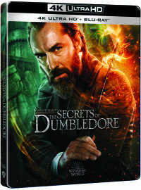 FANTASTIC BEASTS: THE SECRETS OF DUMBLEDORE  (UHD 4K + Blu-ray) Steelbook