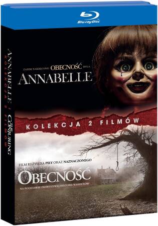 Annabelle / Obecność - Pakiet 2 filmów  [2 Blu-ray]