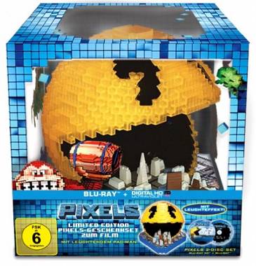 Piksele 3D Packman City Scape [Blu-ray 3D + Blu-ray]