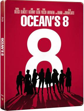 Ocean's 8 - Steelbook [Blu-Ray]