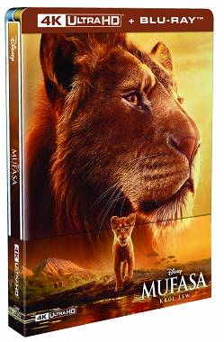 MUFASA: KRÓL LEW (LA) Steelbook (UHD 4K + Blu-ray)