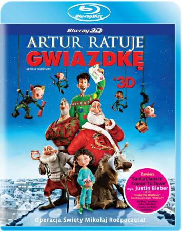 Artur Ratuje Gwiazdkę [Blu-Ray 3D/2D]