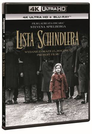 Lista Schindlera 25 rocznica [UHD 4K + 2 Blu-ray]