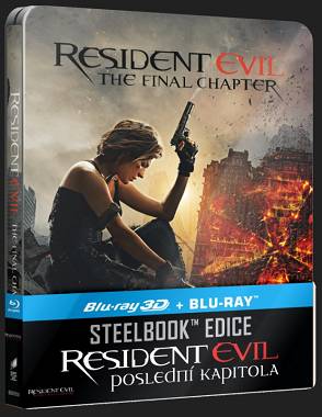 Resident Evil: Ostatni Rozdział 3D Steelbook (Blu-ray 3D + Blu-ray) 