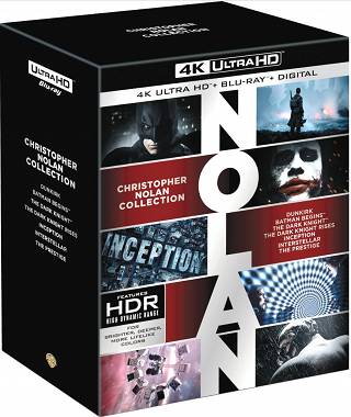 Christopher Nolan 4K Movies Collection [7 UHD 4K + 14 Blu-ray]