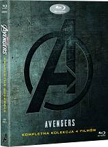 AVENGERS PAKIET 1-4 (5 Blu-ray)