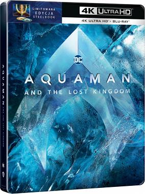 Aquaman i Zaginione Królestwo Steelbook (UHD 4K + Blu-ray)