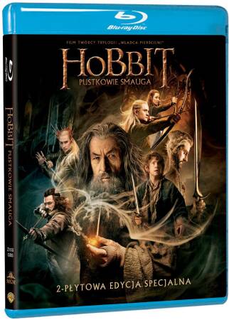 Hobbit: Pustkowie Smauga [2 Blu-ray]