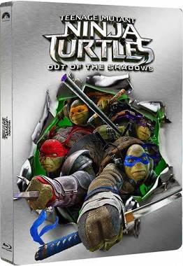 Wojownicze Żółwie Ninja: Wyjście z Cienia Steelbook (Blu-ray 3D + Blu-ray)