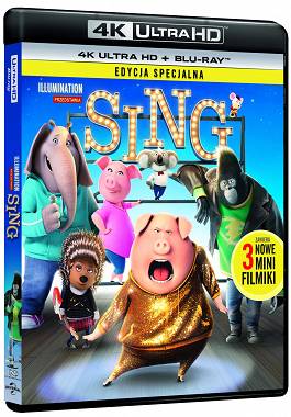 Sing [4K UHD + Blu-ray]