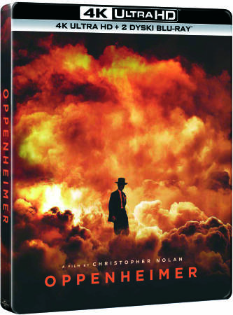 OPPENHEIMER STEELBOOK - UHD 4K + 2 Blu-ray