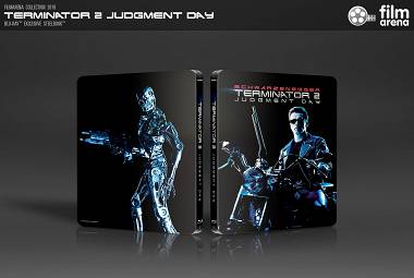 TERMINATOR 2: Judgment Day J-CARD EDITION #4 GLOW IN THE DARK EFFECT 4K Ultra HD Steelbook™ Extended cut Digitally restored version Limited Collector's Edition - numbered [4K UHD + 2 Blu-ray]