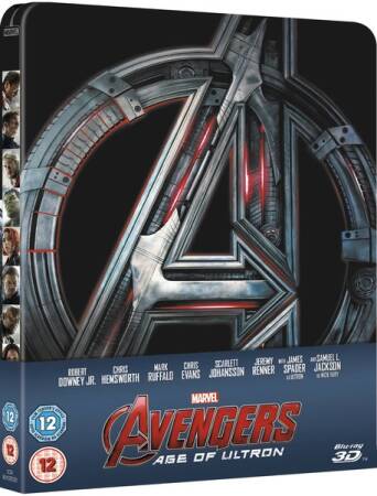 The Avengers: Age of Ultron Steelbook (Blu-ray 3D + Blu-ray)