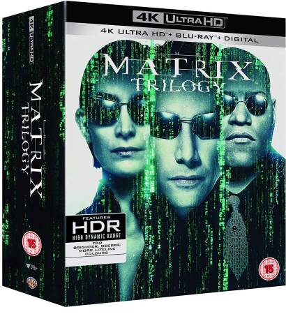 Matrix Trylogia - 4K UHD + 6 Blu-ray
