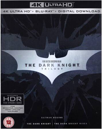 Mroczny Rycerz Trylogia [3 UHD 4K + 3 Blu-ray]