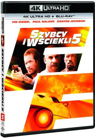 Szybcy i wściekli 5 [4K UHD + Blu-ray]