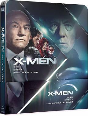 X-Men Trylogia (X-Men + X-Men 2 + X-Men: Ostatni Bastion) - Steelbook [3 Blu-Ray]