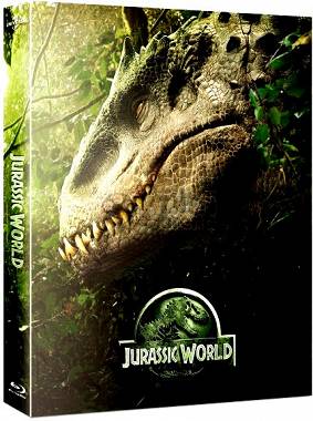 JURASSIC WORLD FullSlip + Lenticular Magnet 3D + 2D Steelbook Limited Collector's Edition numbered + Gift Steelbook's (Blu-ray 3D + Blu-ray)