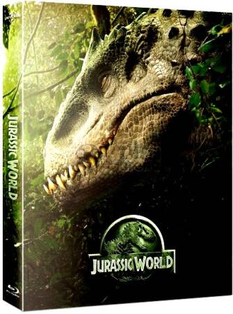 JURASSIC WORLD FullSlip + Lenticular Magnet 3D + 2D Steelbook Limited Collector's Edition numbered + Gift Steelbook's (Blu-ray 3D + Blu-ray)