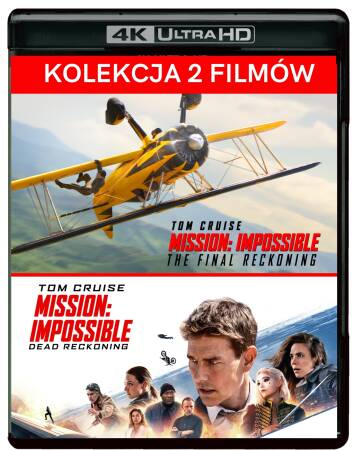 Mission: Impossible – The Final Reckoning – Kolekcja 2 Filmów (2 UHD 4K +2 Blu-ray)