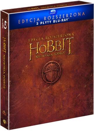 Hobbit: Niezwykła podróż - Edycja rozszerzona [3 Blu-ray]