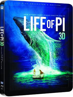 Życie PI - Steelbook [Blu-ray 3D + Blu-ray]