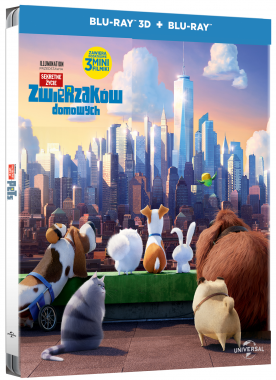 Sekretne Życie Zwierzaków Domowych - Steelbook [Blu-ray 3D + Blu-ray]