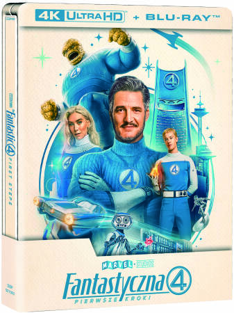 Fantastyczna Czwórka: Pierwsze kroki Steelbook (UHD 4K + Blu-ray)