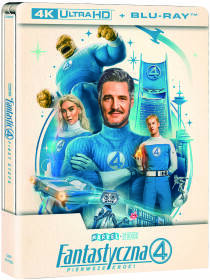 Fantastyczna Czwórka: Pierwsze kroki Steelbook - UHD 4K + Blu-ray
