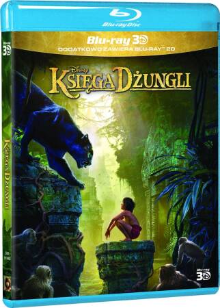 Księga Dżungli - Blu-ray 3D + Blu-ray