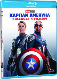 Kapitan Ameryka PAKIET 1-4 (4 Blu-ray)