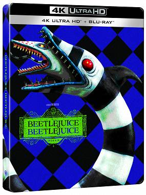 BEETLEJUICE BEETLEJUICE STEELBOOK (UHD 4K + Blu-ray)