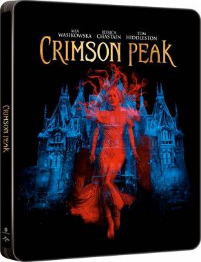 Crimson Peak. Wzgórze krwi Steelbook (Blu-ray)