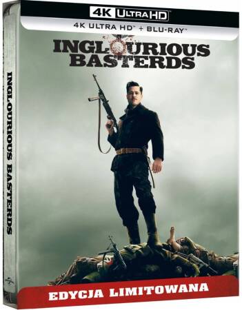 Bękarty wojny Steelbook (UHD 4K + Blu-ray)