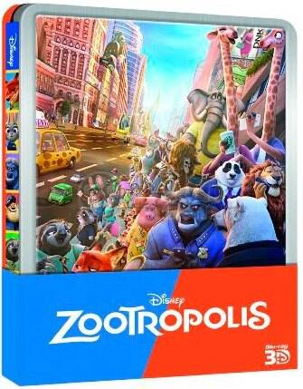 Zwierzogród Steelbook - Blu-ray 3D + Blu-ray